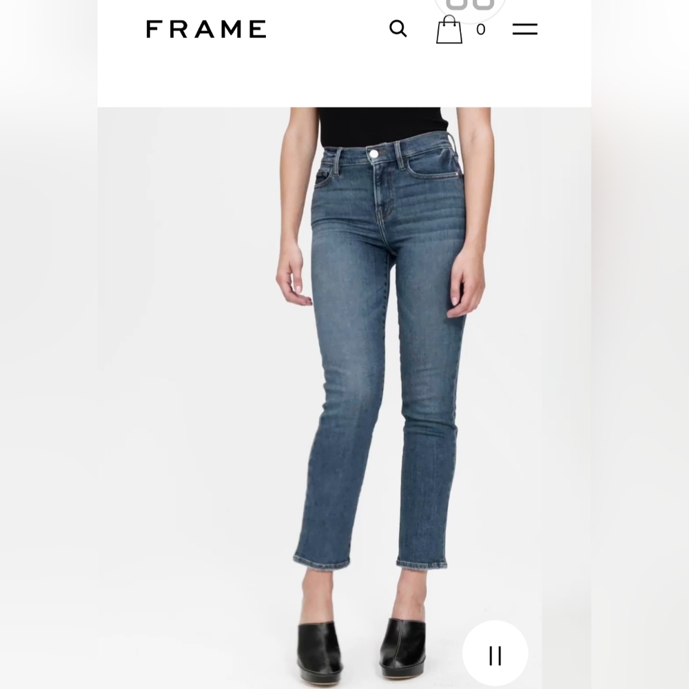 NWT FRAME Le High Straight leg, 27